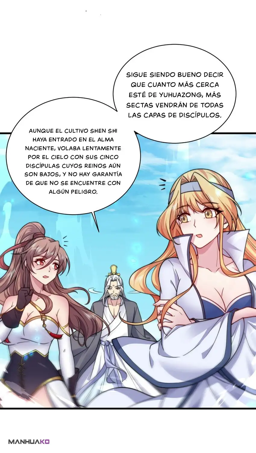 Yo, el Maestro Malvado, Llevo a mis Discipulas a ser Invencibles en Todo el Mundo capítulo 74, página 36