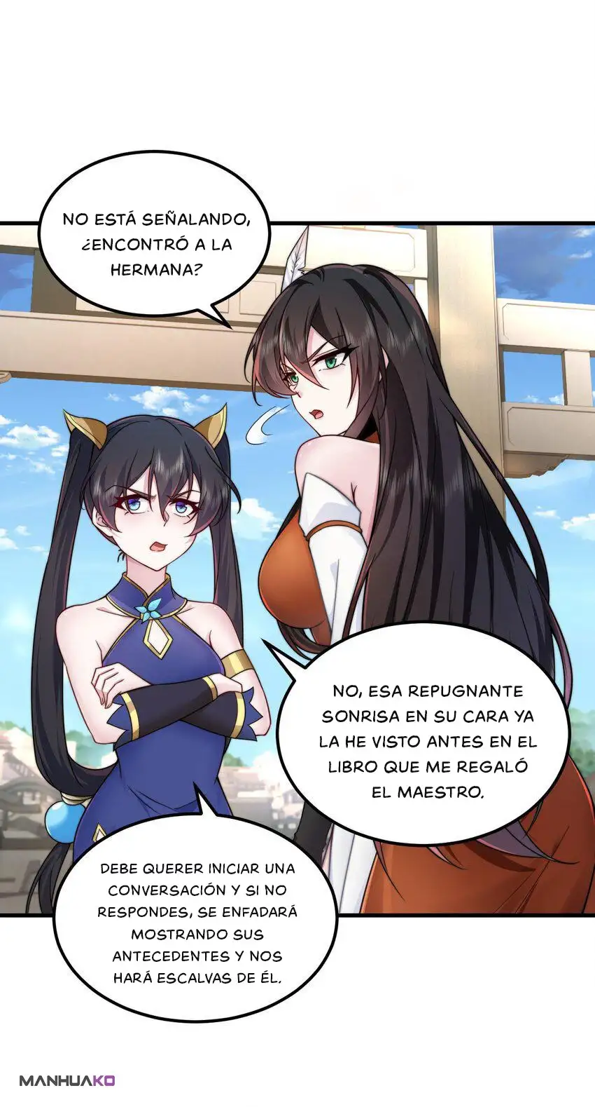 Yo, el Maestro Malvado, Llevo a mis Discipulas a ser Invencibles en Todo el Mundo capítulo 75, página 35