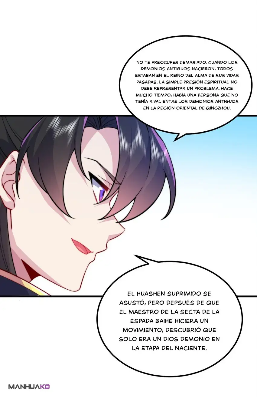 Yo, el Maestro Malvado, Llevo a mis Discipulas a ser Invencibles en Todo el Mundo capítulo 77, página 22