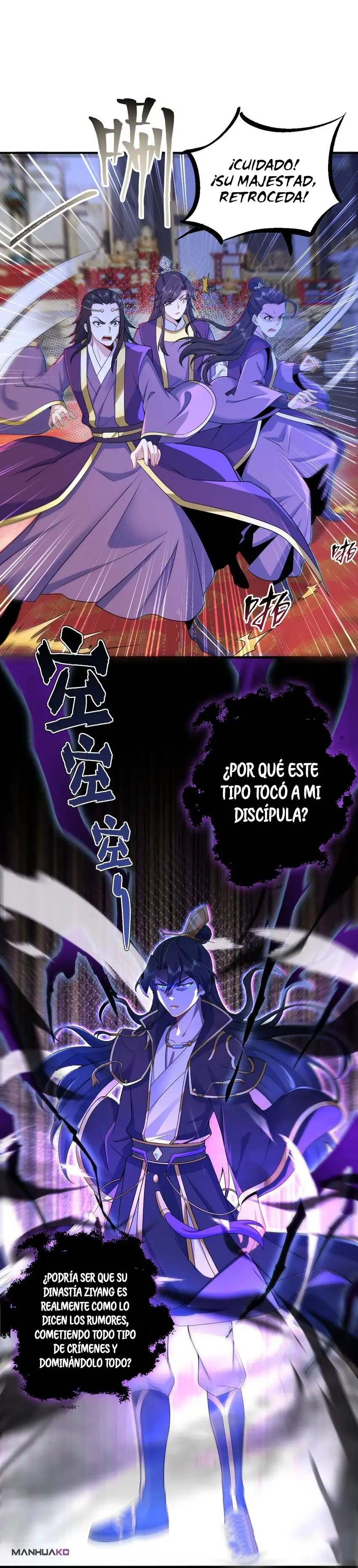 Yo, el Maestro Malvado, Llevo a mis Discipulas a ser Invencibles en Todo el Mundo capítulo 77, página 42
