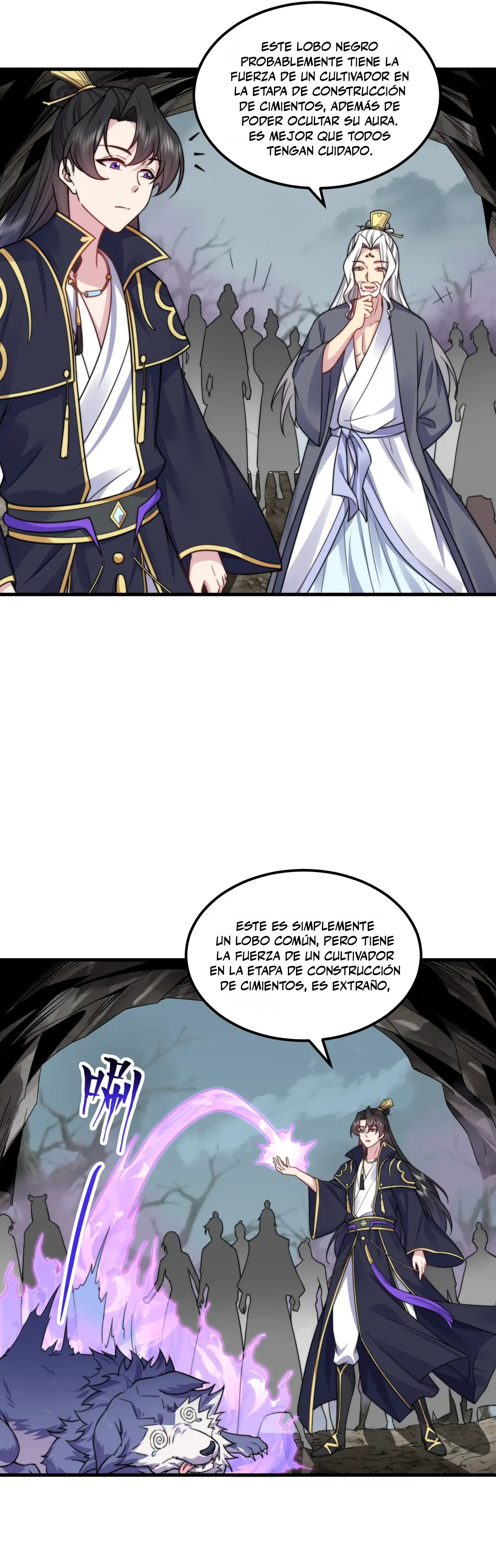 Yo, el Maestro Malvado, Llevo a mis Discipulas a ser Invencibles en Todo el Mundo capítulo 84, página 31