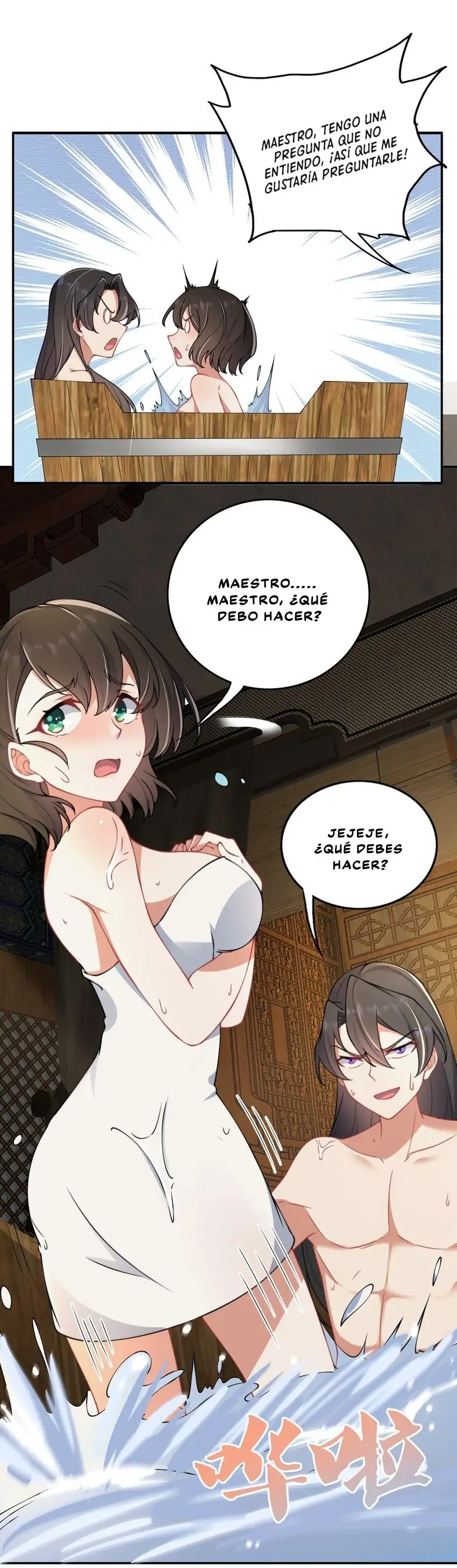 Yo, el Maestro Malvado, Llevo a mis Discipulas a ser Invencibles en Todo el Mundo capítulo 9, página 8