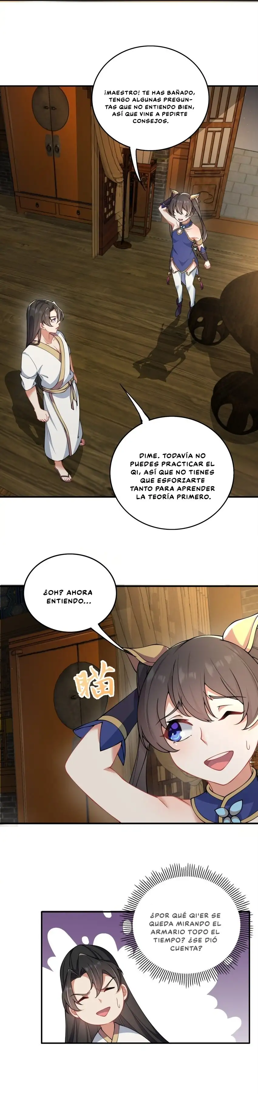 Yo, el Maestro Malvado, Llevo a mis Discipulas a ser Invencibles en Todo el Mundo capítulo 9, página 12