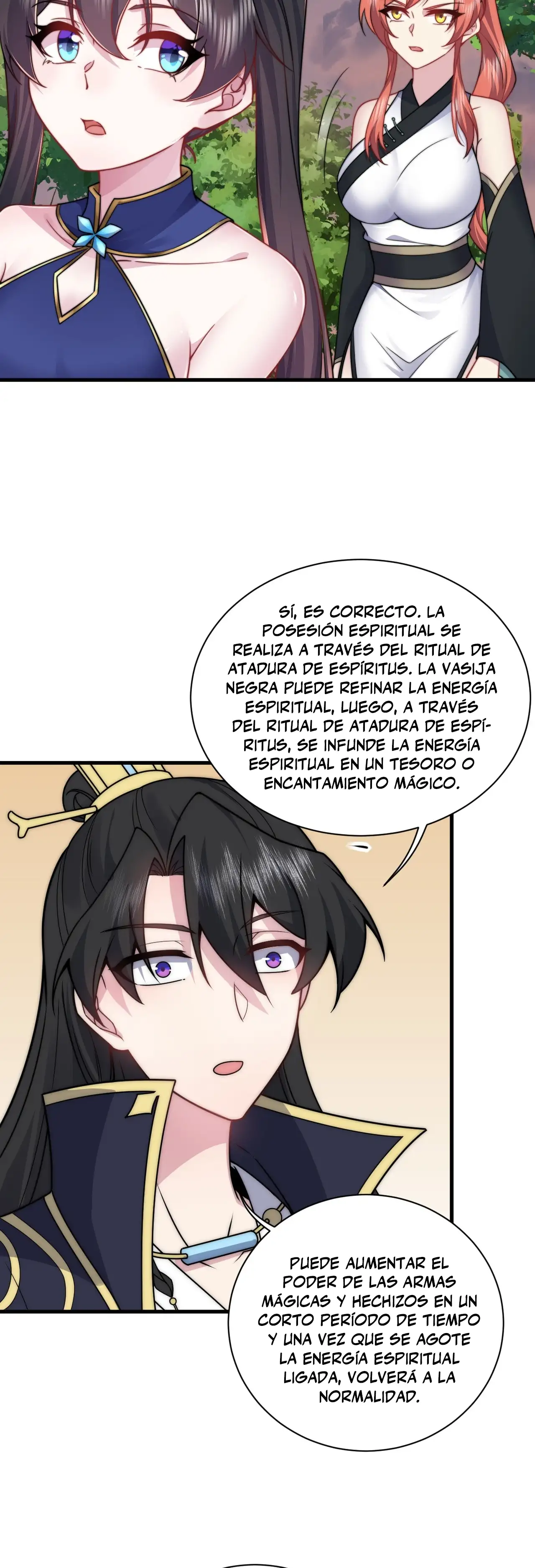Yo, el Maestro Malvado, Llevo a mis Discipulas a ser Invencibles en Todo el Mundo capítulo 91, página 14