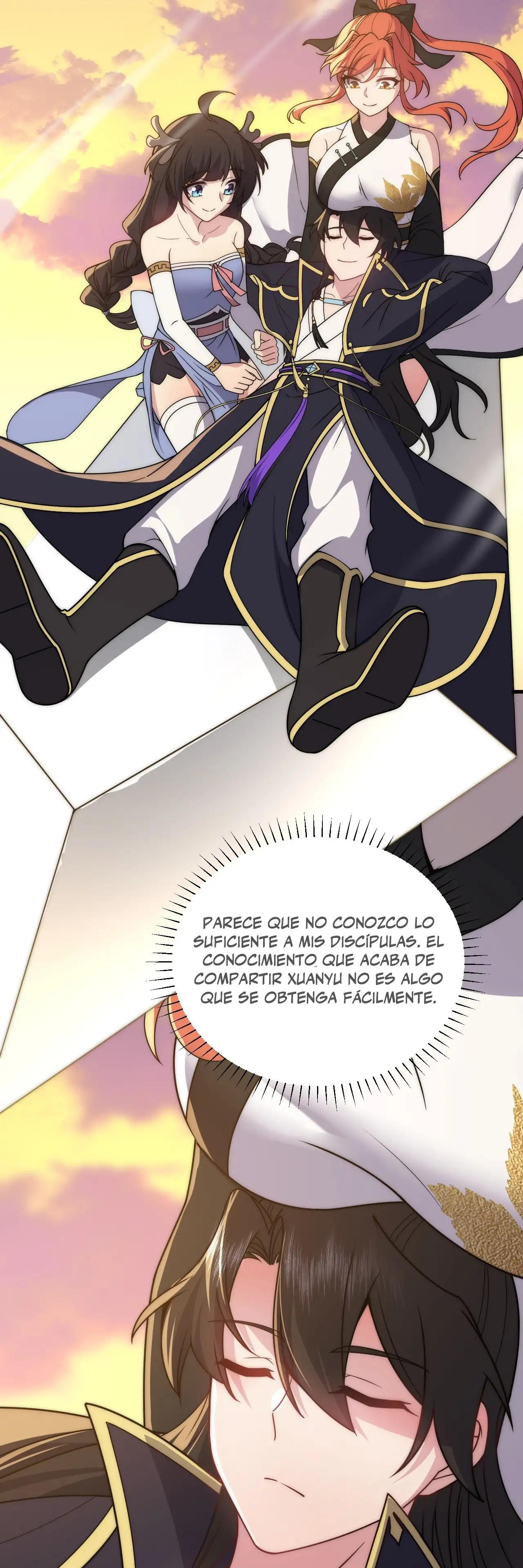 Yo, el Maestro Malvado, Llevo a mis Discipulas a ser Invencibles en Todo el Mundo capítulo 91, página 17