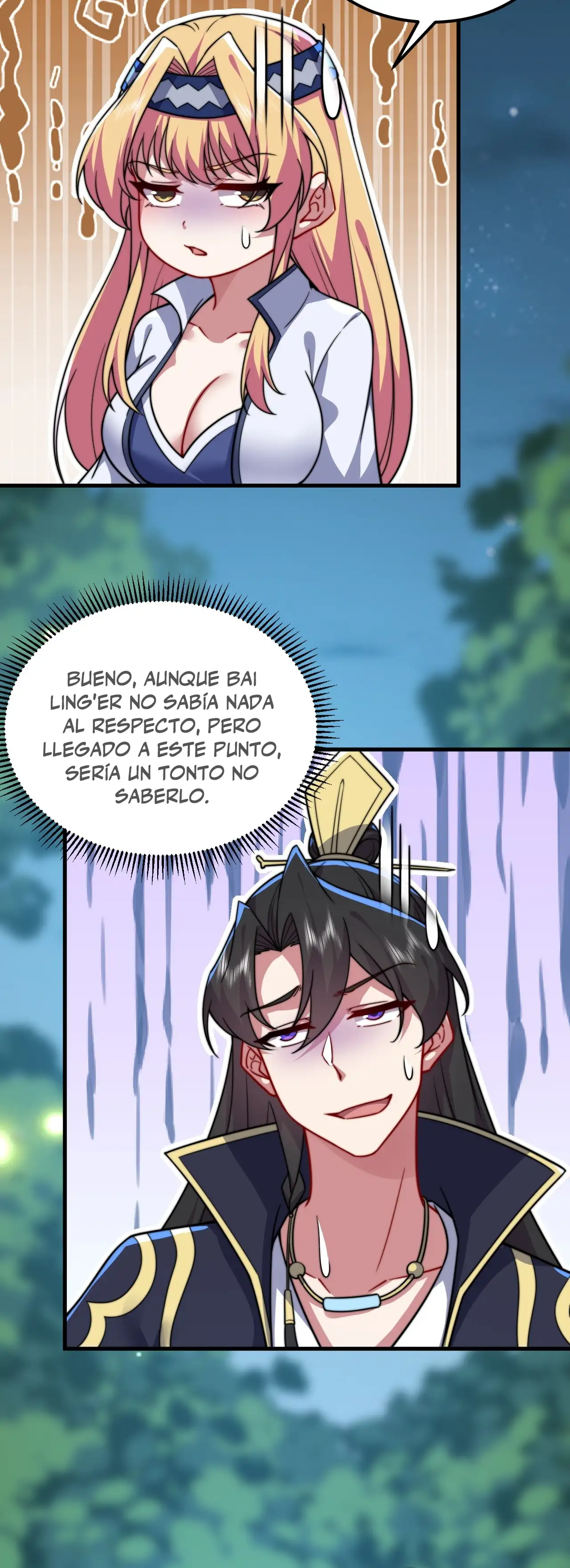 Yo, el Maestro Malvado, Llevo a mis Discipulas a ser Invencibles en Todo el Mundo capítulo 92, página 15
