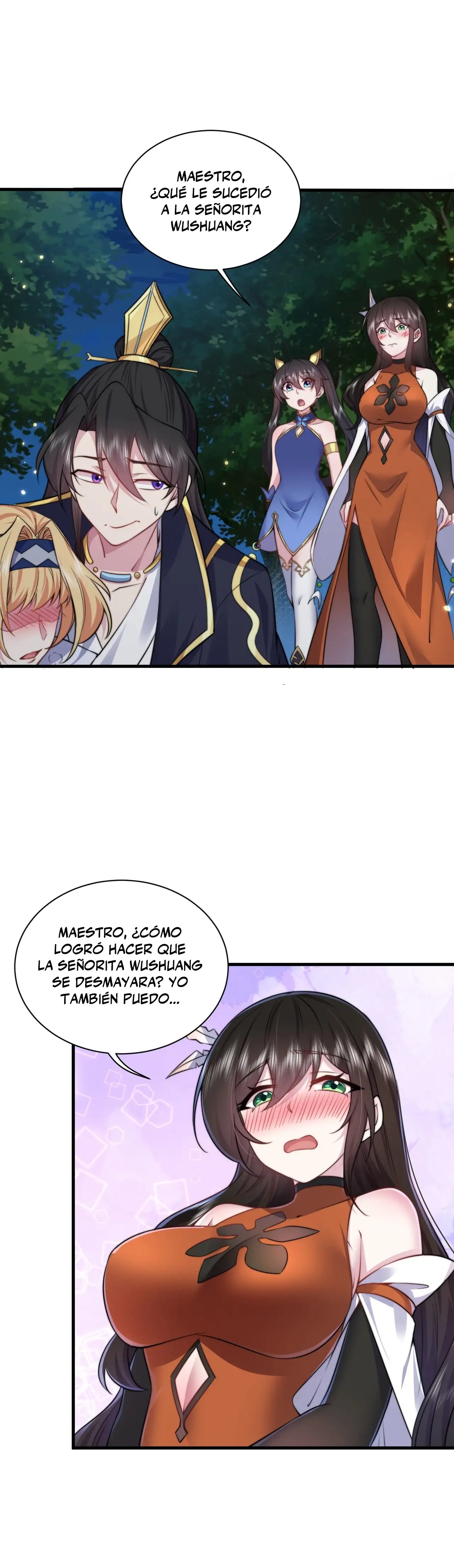 Yo, el Maestro Malvado, Llevo a mis Discipulas a ser Invencibles en Todo el Mundo capítulo 93, página 7
