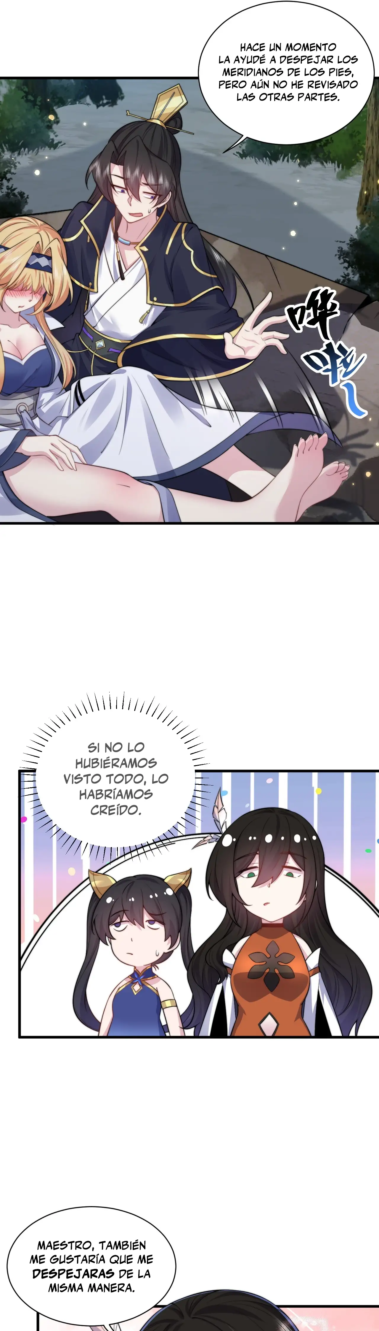 Yo, el Maestro Malvado, Llevo a mis Discipulas a ser Invencibles en Todo el Mundo capítulo 93, página 9