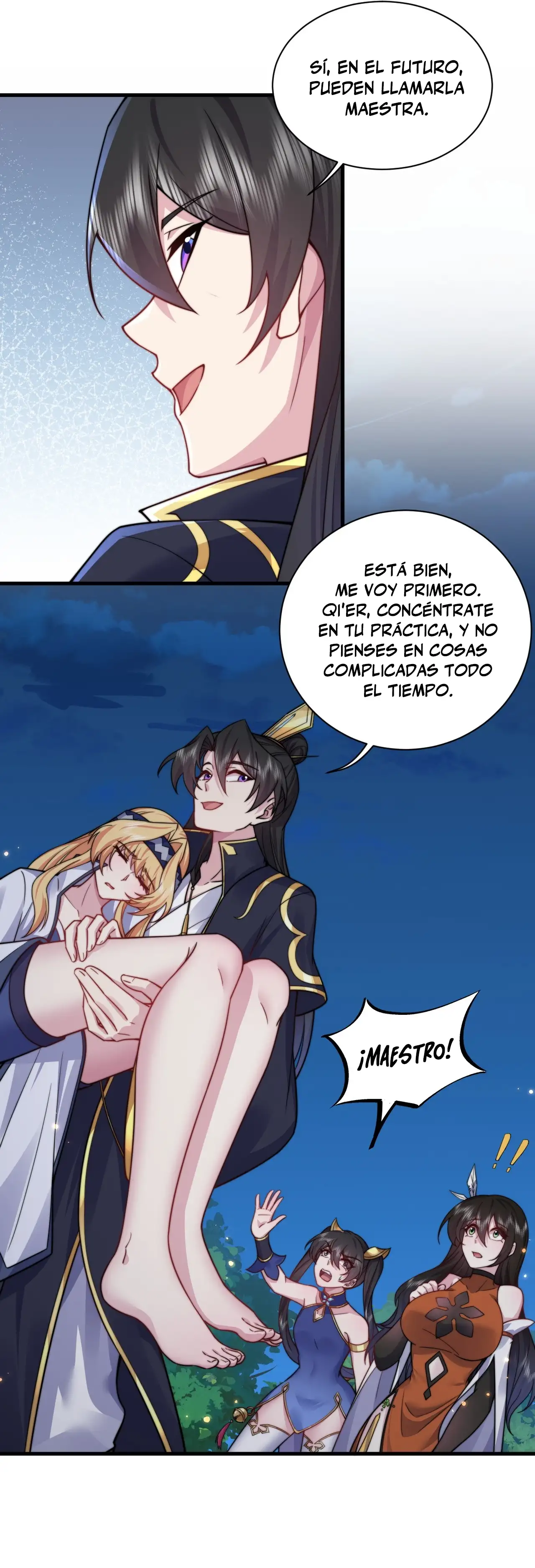 Yo, el Maestro Malvado, Llevo a mis Discipulas a ser Invencibles en Todo el Mundo capítulo 93, página 16