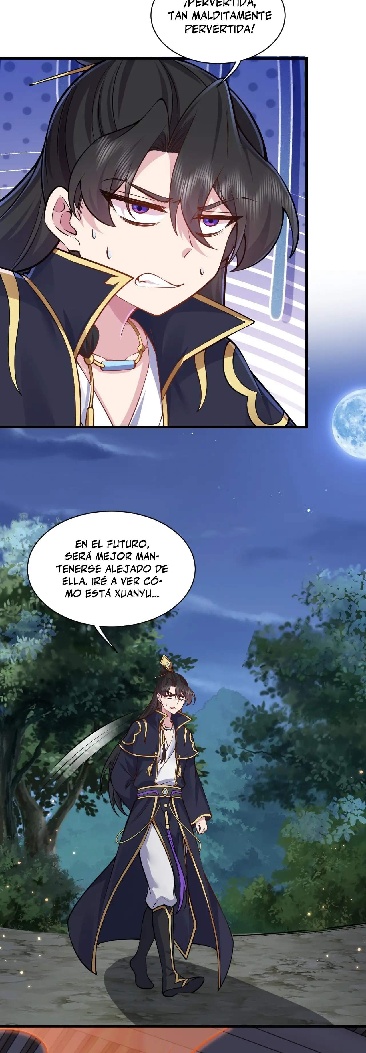 Yo, el Maestro Malvado, Llevo a mis Discipulas a ser Invencibles en Todo el Mundo capítulo 96, página 5
