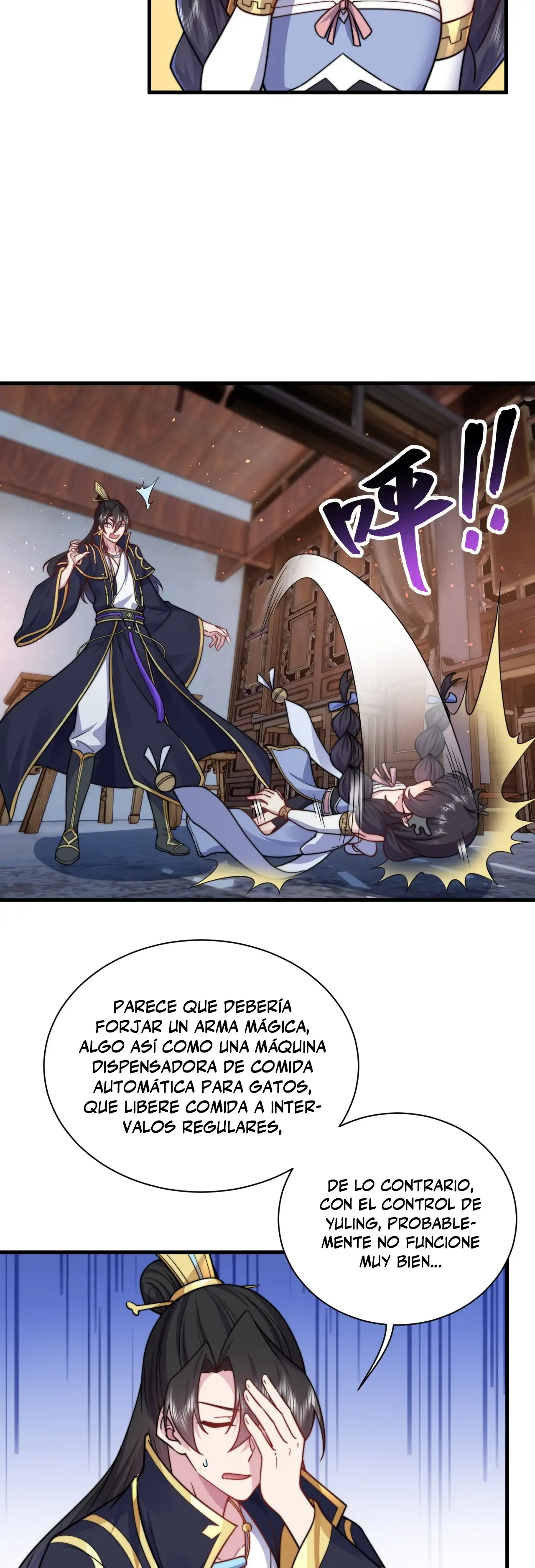 Yo, el Maestro Malvado, Llevo a mis Discipulas a ser Invencibles en Todo el Mundo capítulo 97, página 12