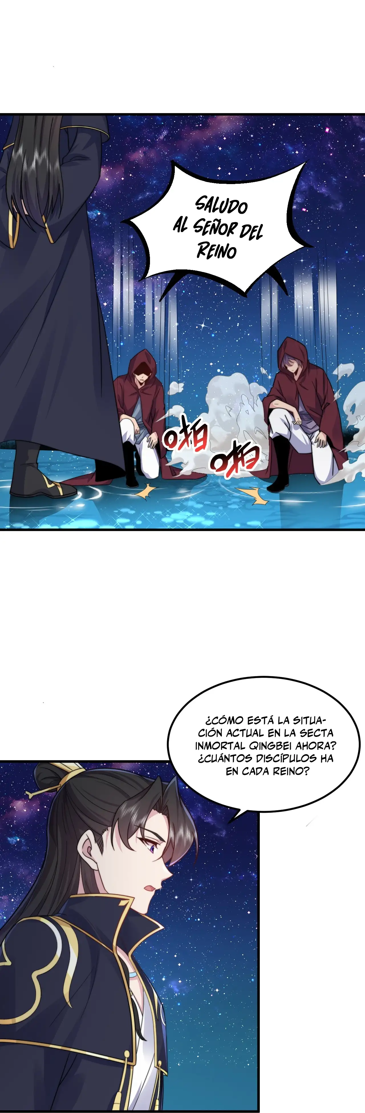 Yo, el Maestro Malvado, Llevo a mis Discipulas a ser Invencibles en Todo el Mundo capítulo 98, página 4