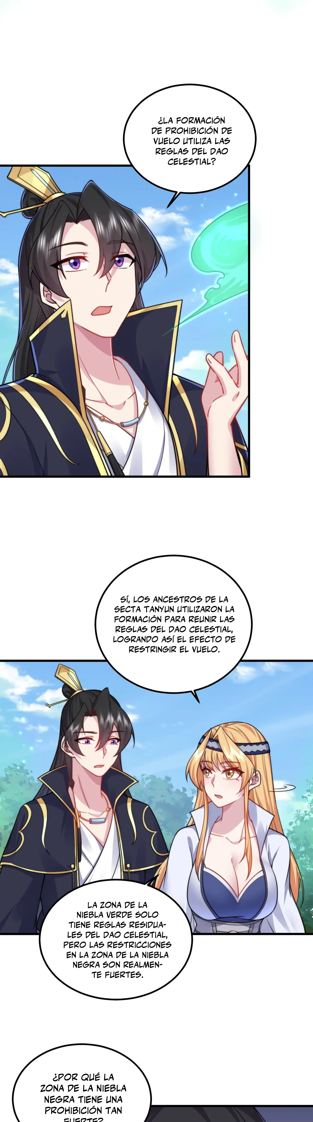 Yo, el Maestro Malvado, Llevo a mis Discipulas a ser Invencibles en Todo el Mundo capítulo 98, página 21