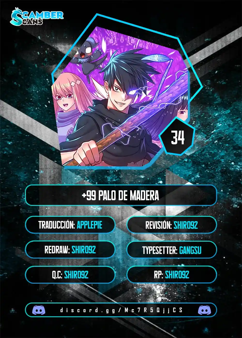 +99 palo de madera capítulo 34, página 1