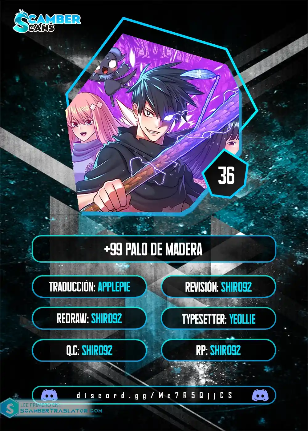 +99 palo de madera capítulo 36, página 1