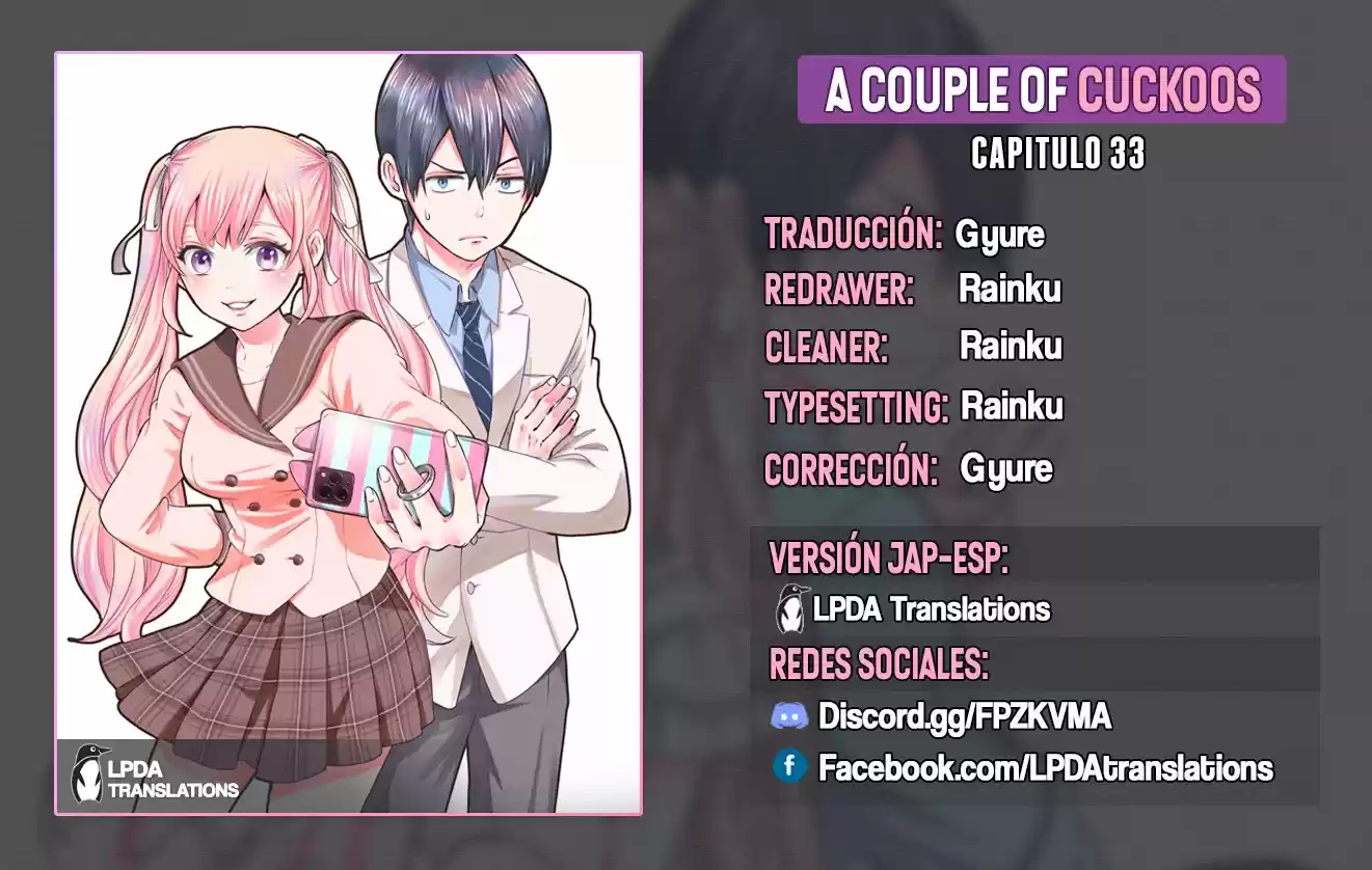 A Couple of Cuckoos capítulo 33, página 1