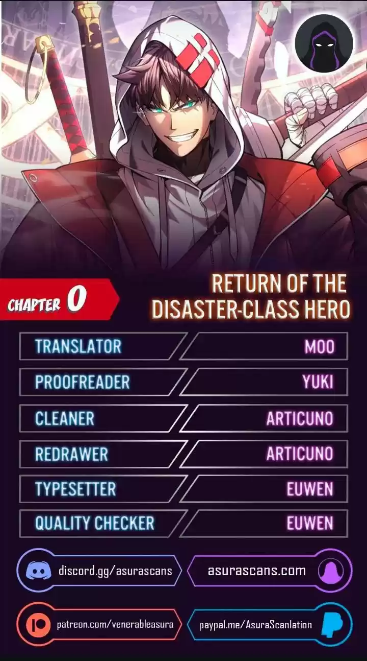 A DISASTER-CLASS HERO HAS RETURNED capítulo 0.50, página 2