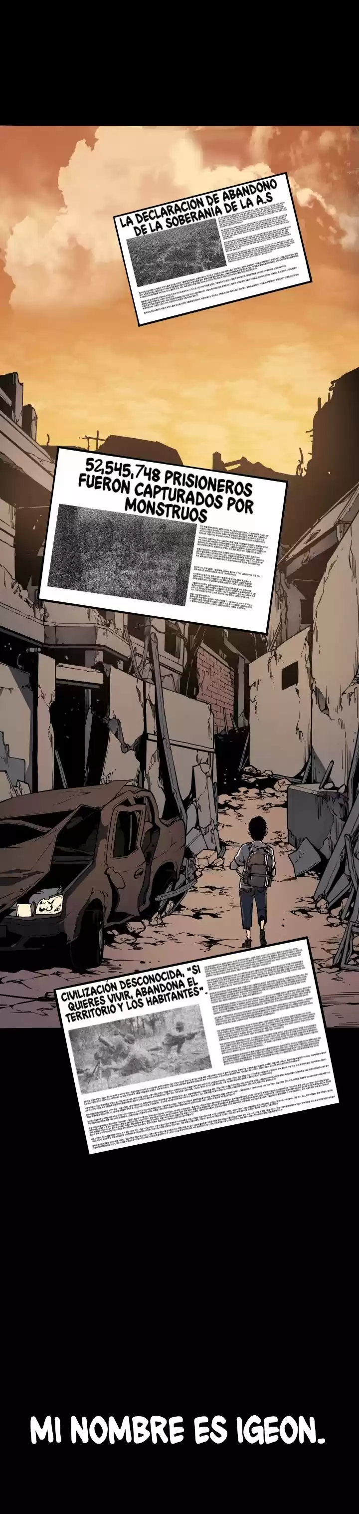 A DISASTER-CLASS HERO HAS RETURNED capítulo 0, página 5