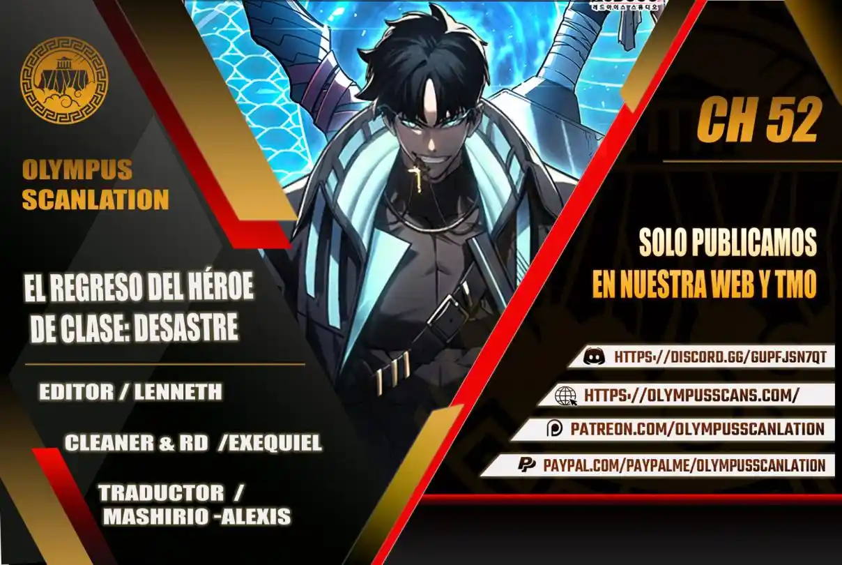 A DISASTER-CLASS HERO HAS RETURNED capítulo 52, página 1