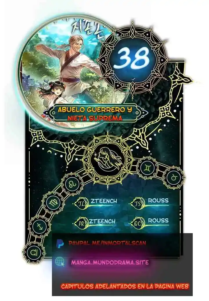 Abuelo Guerrero y Nieta Suprema capítulo 38, página 1