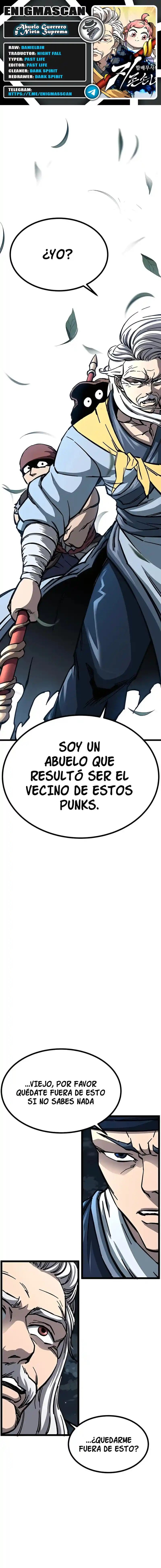Abuelo Guerrero y Nieta Suprema capítulo 7, página 1