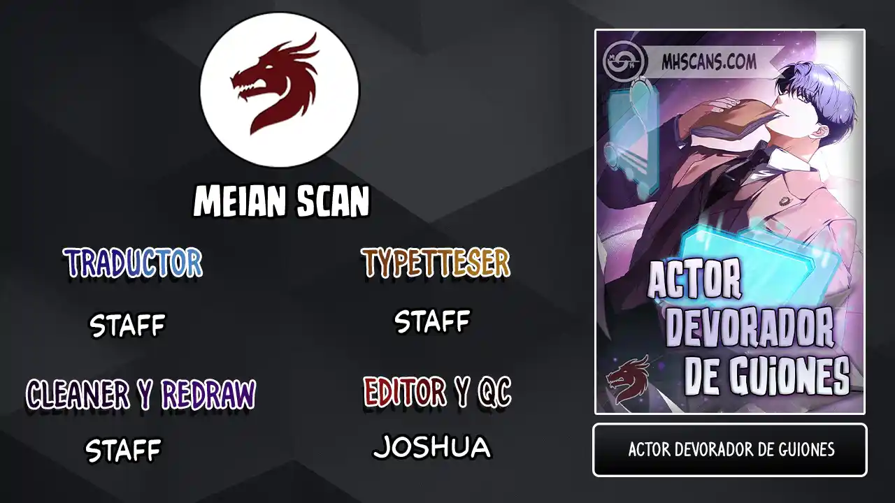 Actor Devorador de Guiones capítulo 17, página 1