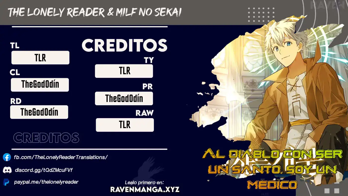 Al diablo con ser un santo, soy un médico capítulo 1, página 1