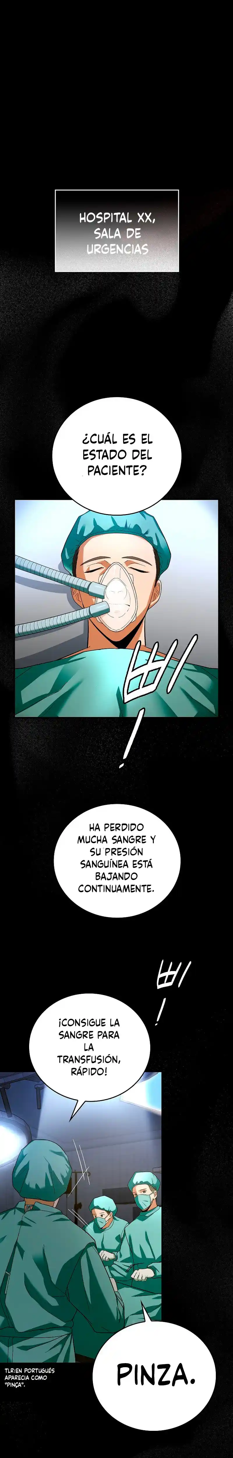 Al diablo con ser un santo, soy un médico capítulo 1, página 3