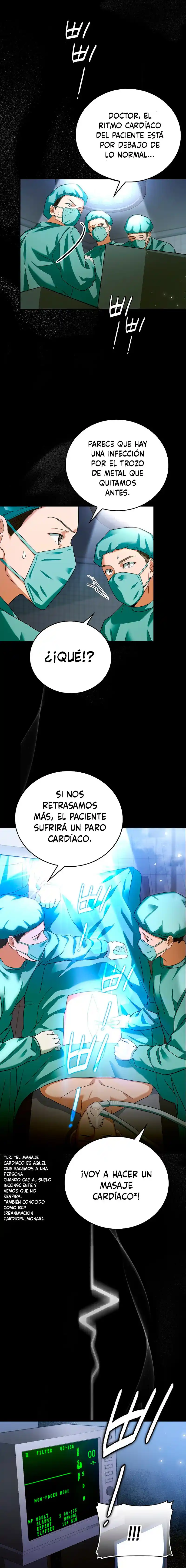 Al diablo con ser un santo, soy un médico capítulo 1, página 4