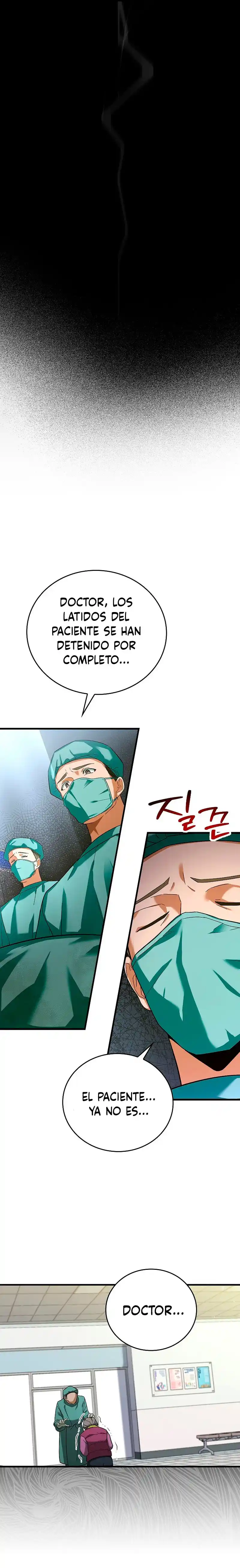 Al diablo con ser un santo, soy un médico capítulo 1, página 5