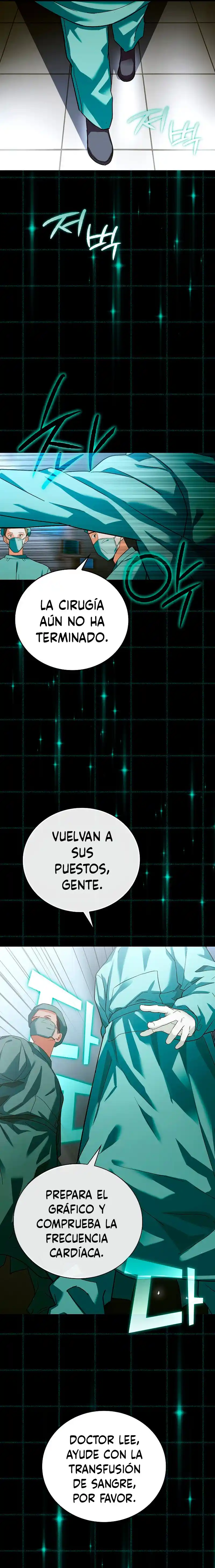 Al diablo con ser un santo, soy un médico capítulo 1, página 8