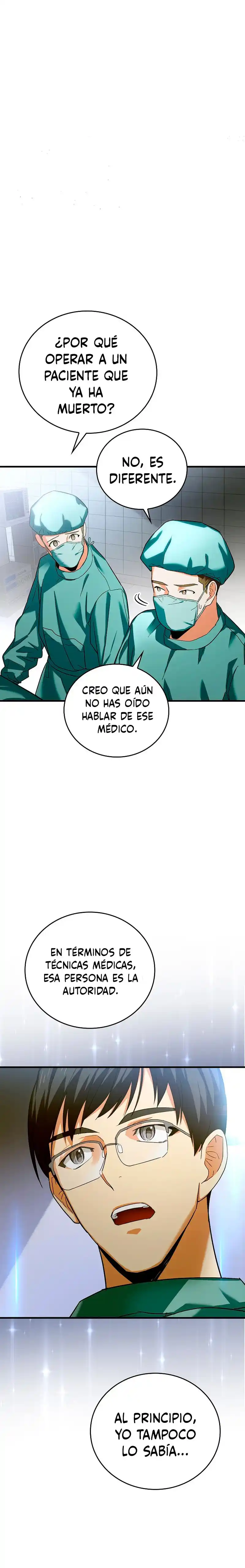 Al diablo con ser un santo, soy un médico capítulo 1, página 10