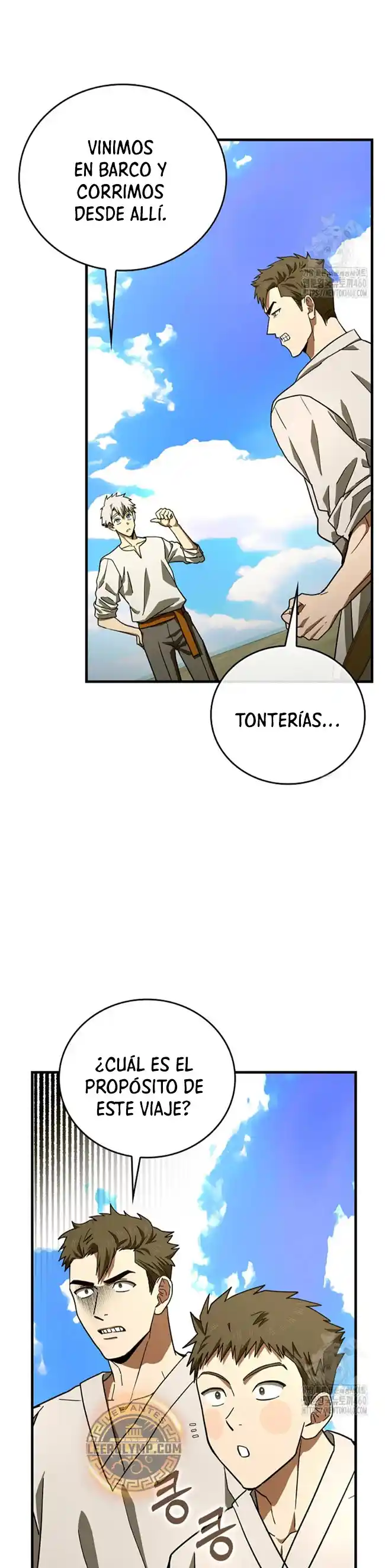 Al diablo con ser un santo, soy un médico capítulo 101, página 33