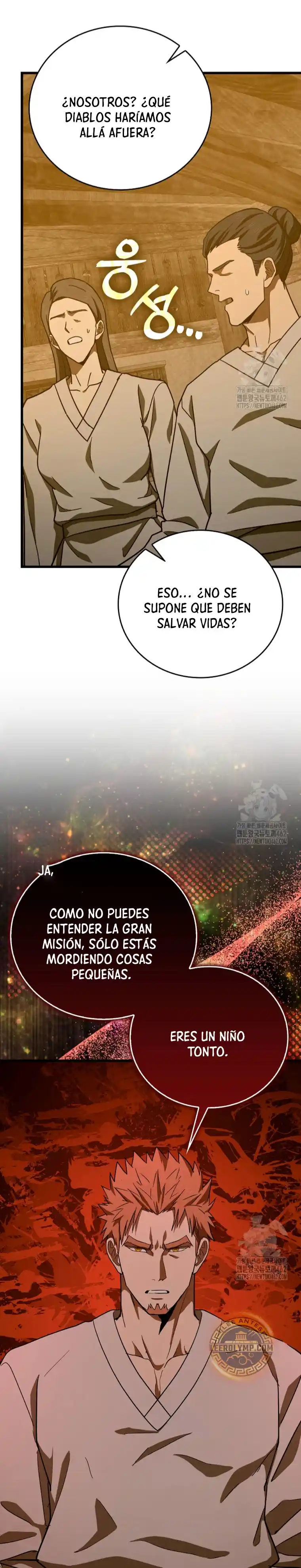 Al diablo con ser un santo, soy un médico capítulo 103, página 27