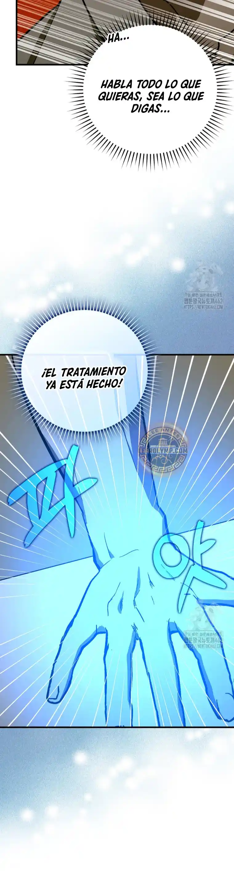 Al diablo con ser un santo, soy un médico capítulo 104, página 38
