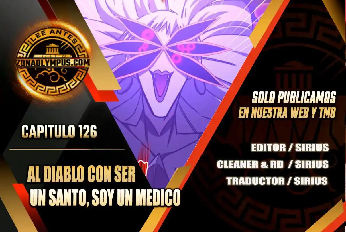 Al diablo con ser un santo, soy un médico capítulo 126, página 1