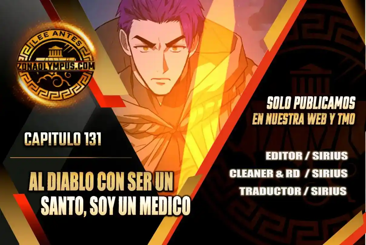 Al diablo con ser un santo, soy un médico capítulo 131, página 1