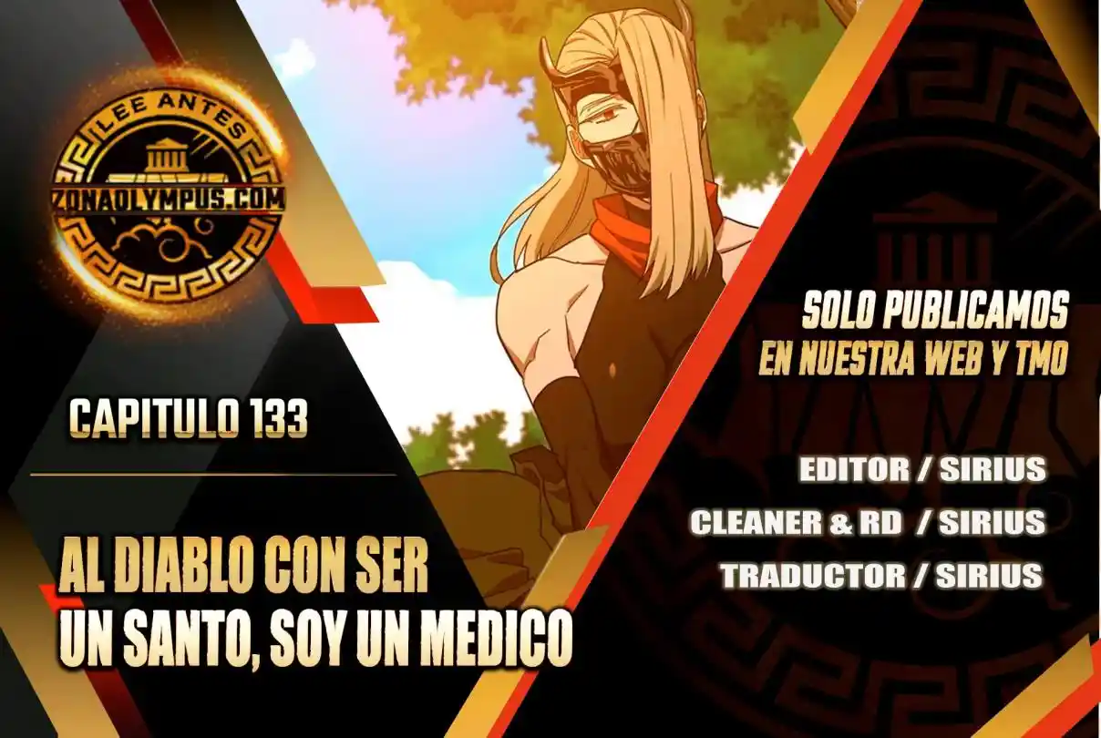 Al diablo con ser un santo, soy un médico capítulo 133, página 1