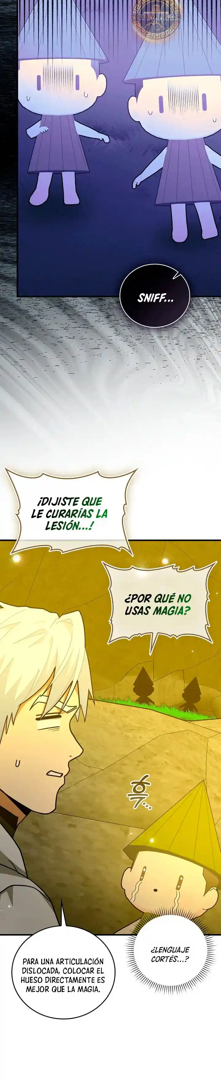 Al diablo con ser un santo, soy un médico capítulo 166, página 9