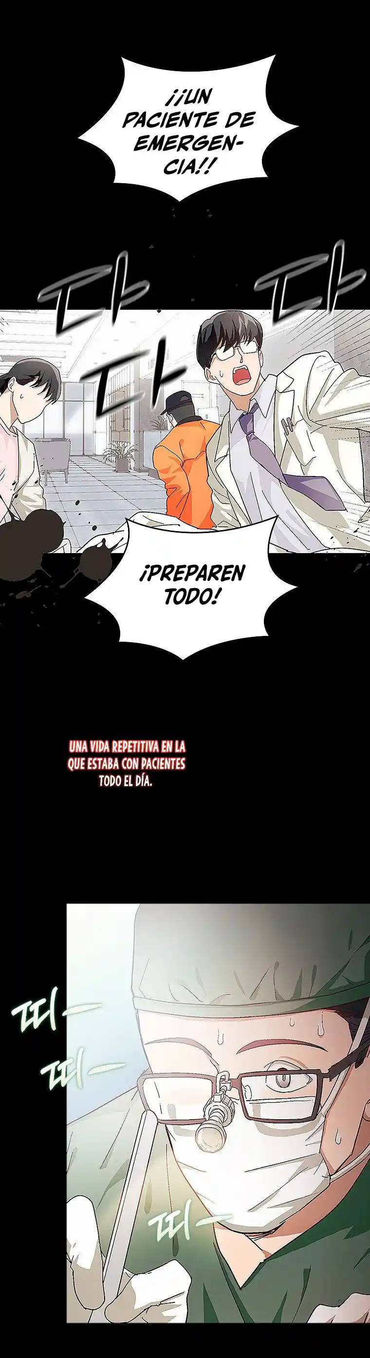 Al diablo con ser un santo, soy un médico capítulo 3, página 2