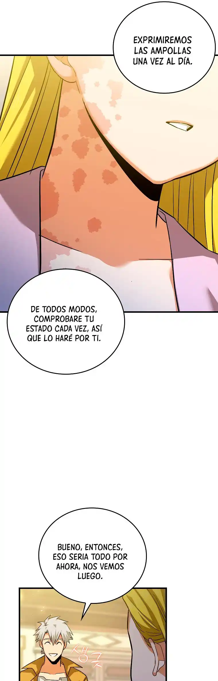 Al diablo con ser un santo, soy un médico capítulo 30, página 35