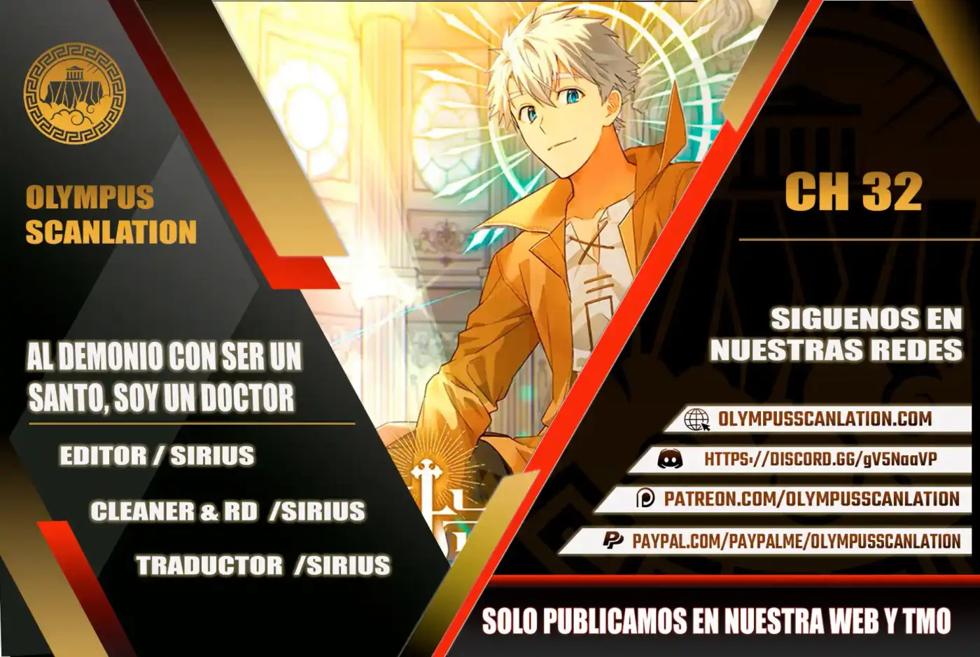 Al diablo con ser un santo, soy un médico capítulo 32, página 1