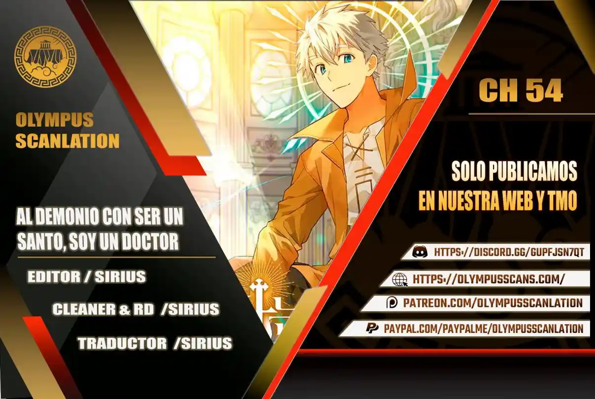 Al diablo con ser un santo, soy un médico capítulo 54, página 1