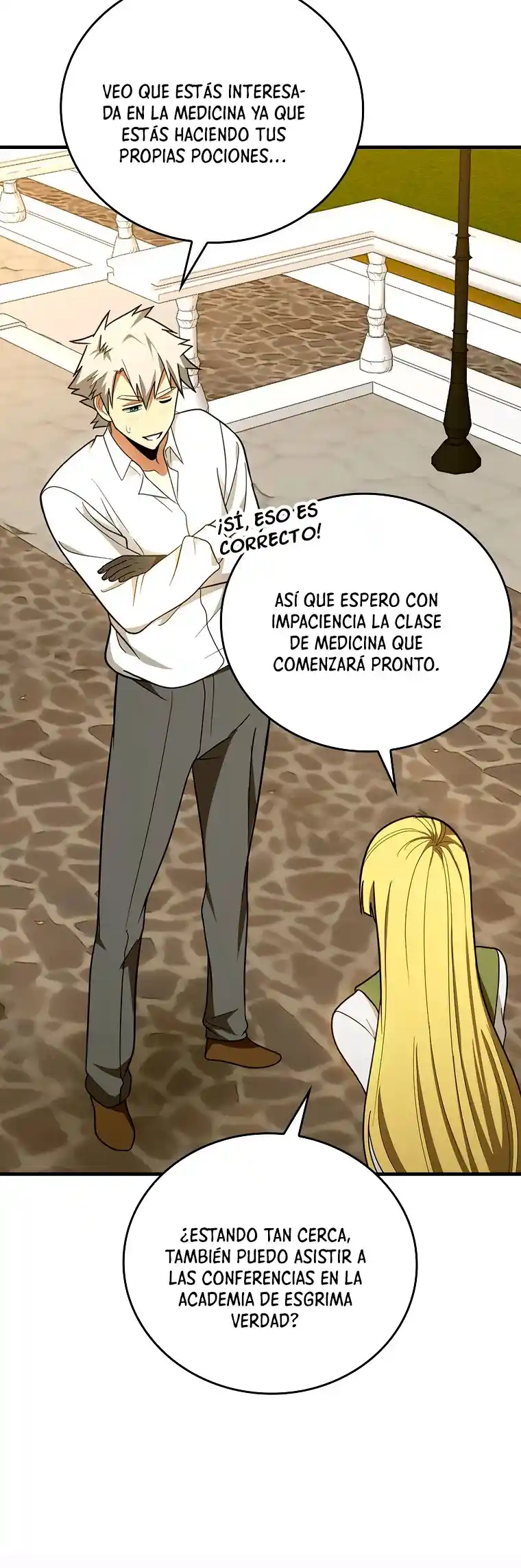 Al diablo con ser un santo, soy un médico capítulo 55, página 37