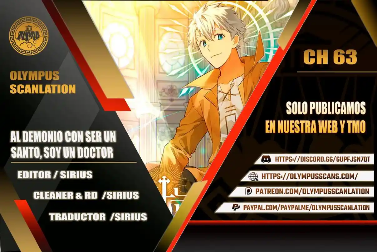 Al diablo con ser un santo, soy un médico capítulo 63, página 1