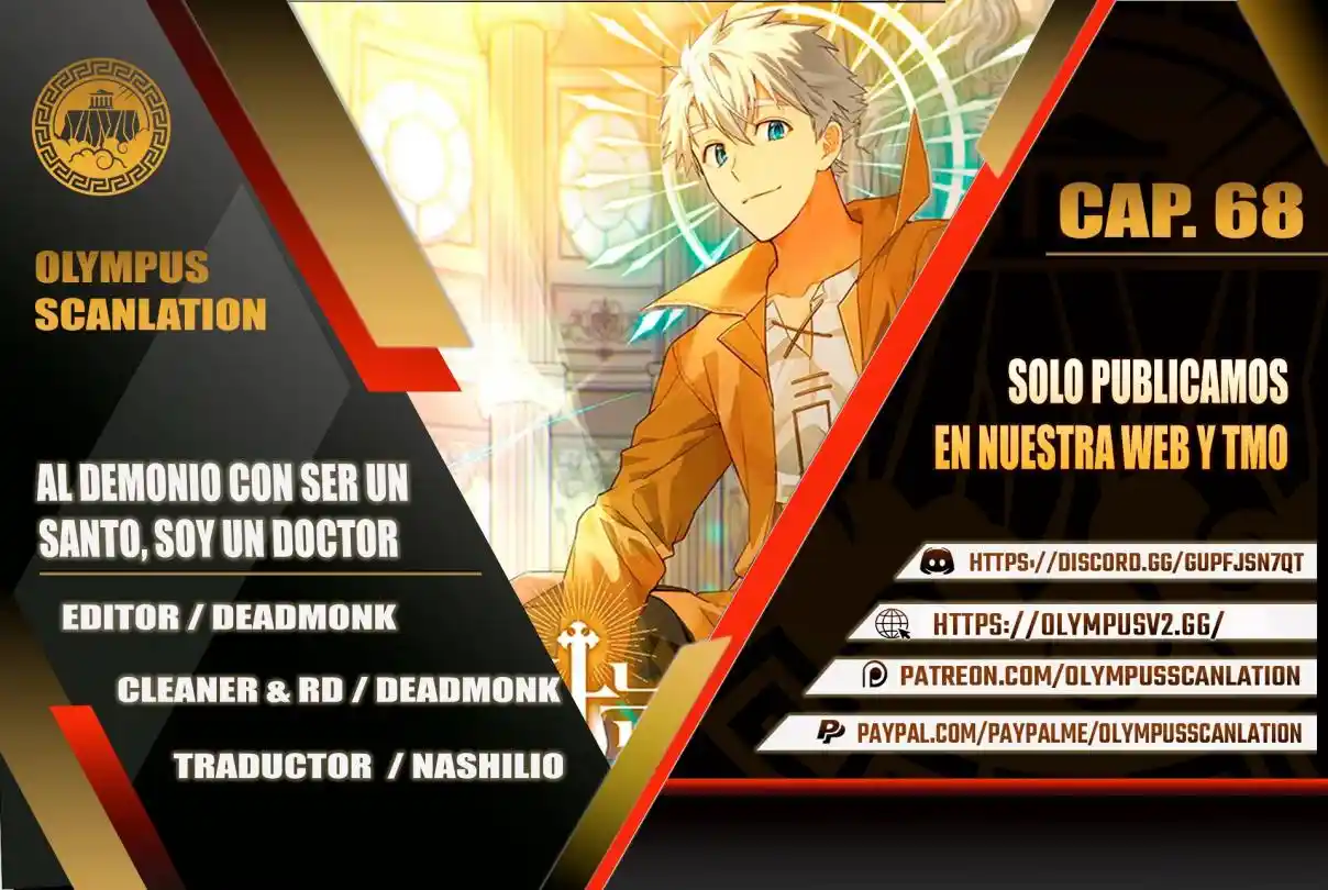 Al diablo con ser un santo, soy un médico capítulo 68, página 1