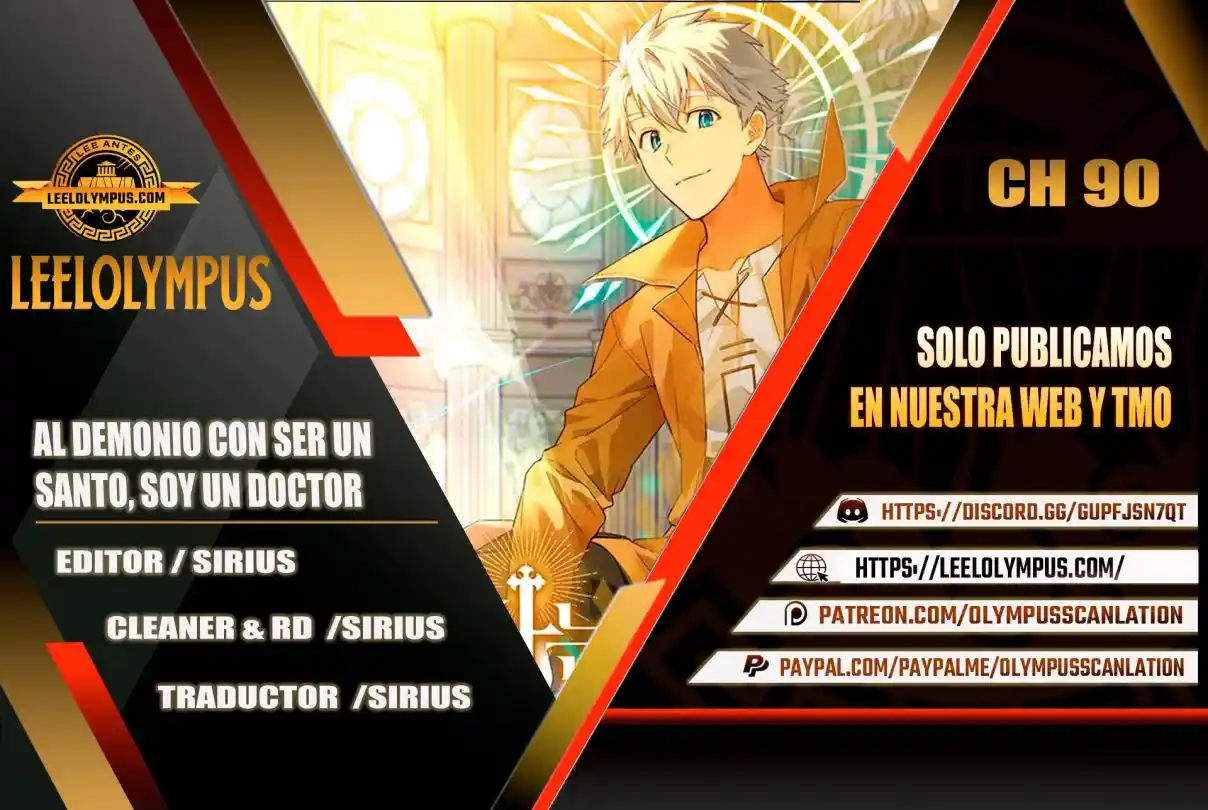Al diablo con ser un santo, soy un médico capítulo 90, página 1
