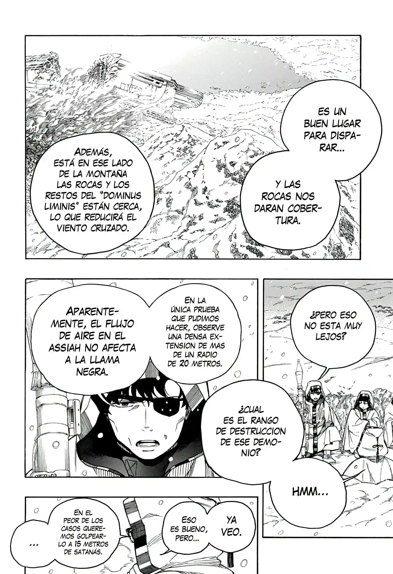 Ao no Exorcist capítulo 133.20, página 3