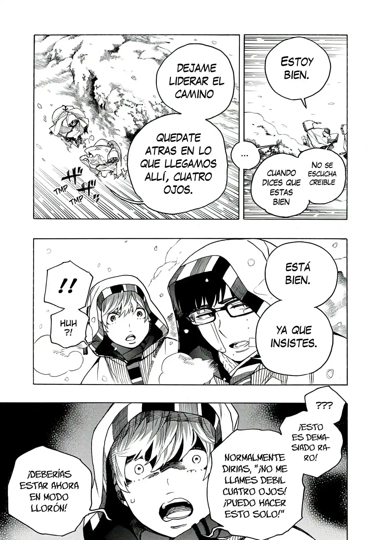 Ao no Exorcist capítulo 133.20, página 6