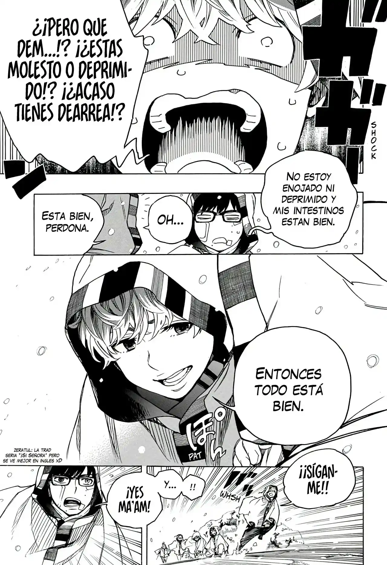 Ao no Exorcist capítulo 133.20, página 8